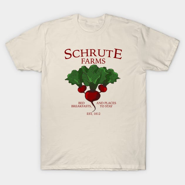 Schrute Farms T-Shirt by coolab